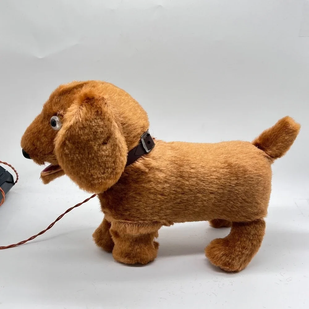 Vintage Bobo The Frisky Puppy Walking Barking Battery Remote Control 1950s Works